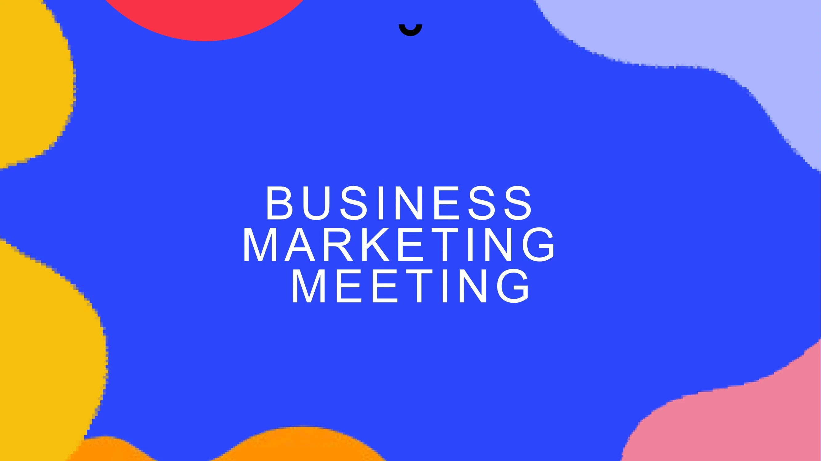 Preview of Business Marketing Meeting: Growth Strategies and Future Initiatives - Slide 1