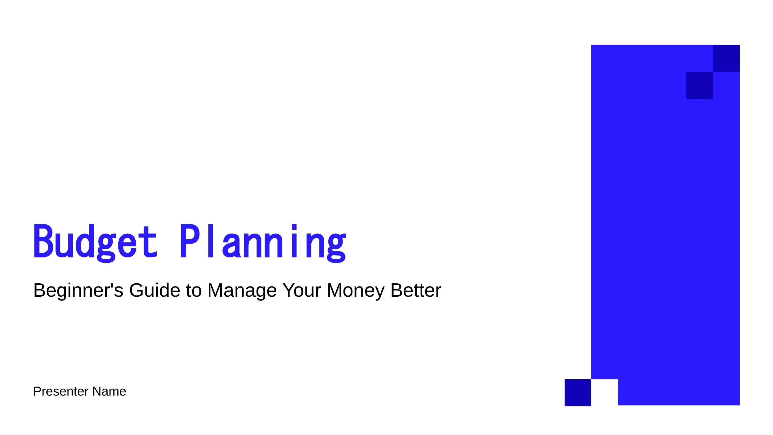 Preview of Beginner's Guide to Budget Planning for Better Money Management - Slide 1