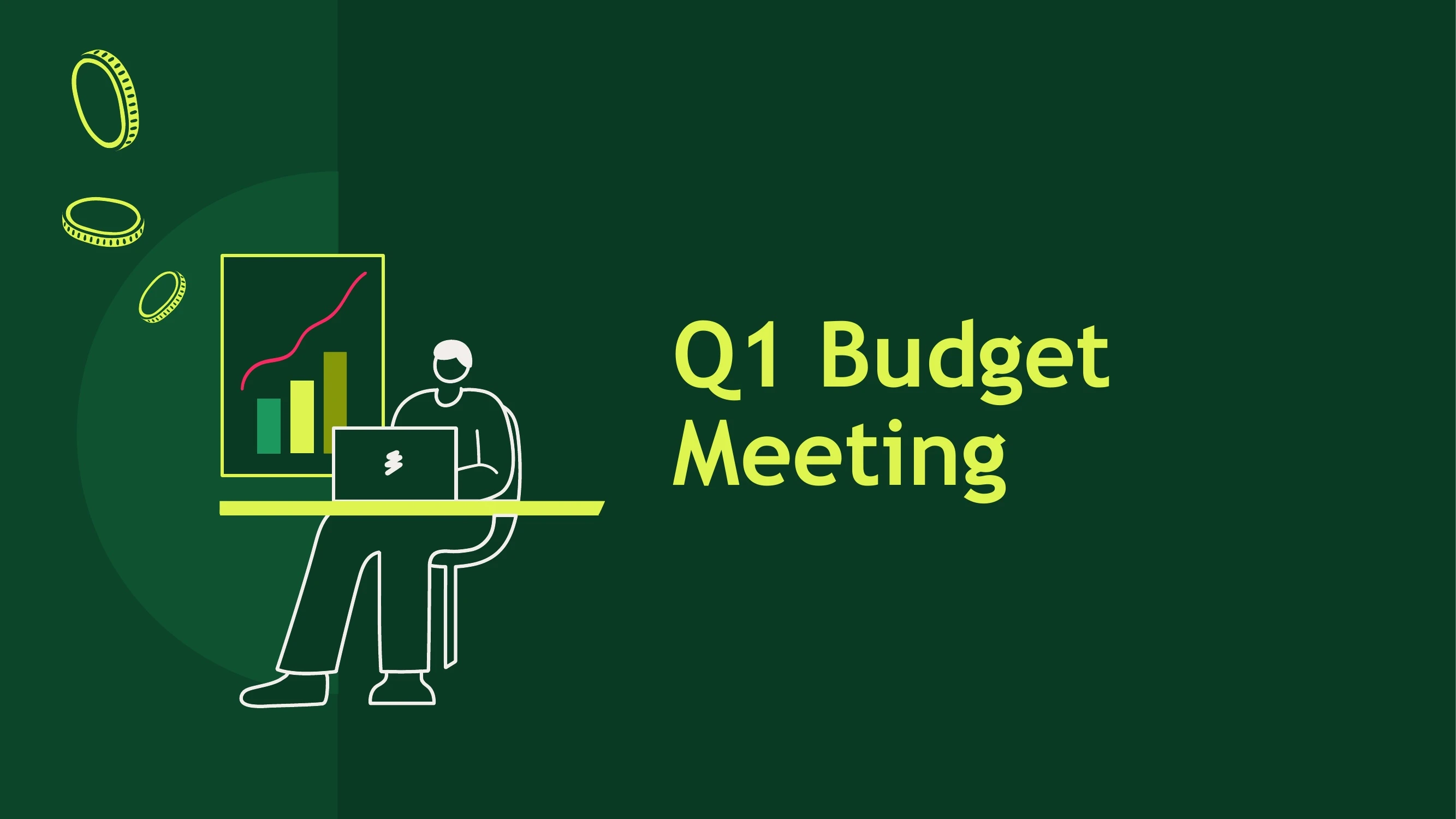 Preview of Q1 Budget Meeting: Growth Strategies, Market Analysis, and Future Initiatives - Slide 1