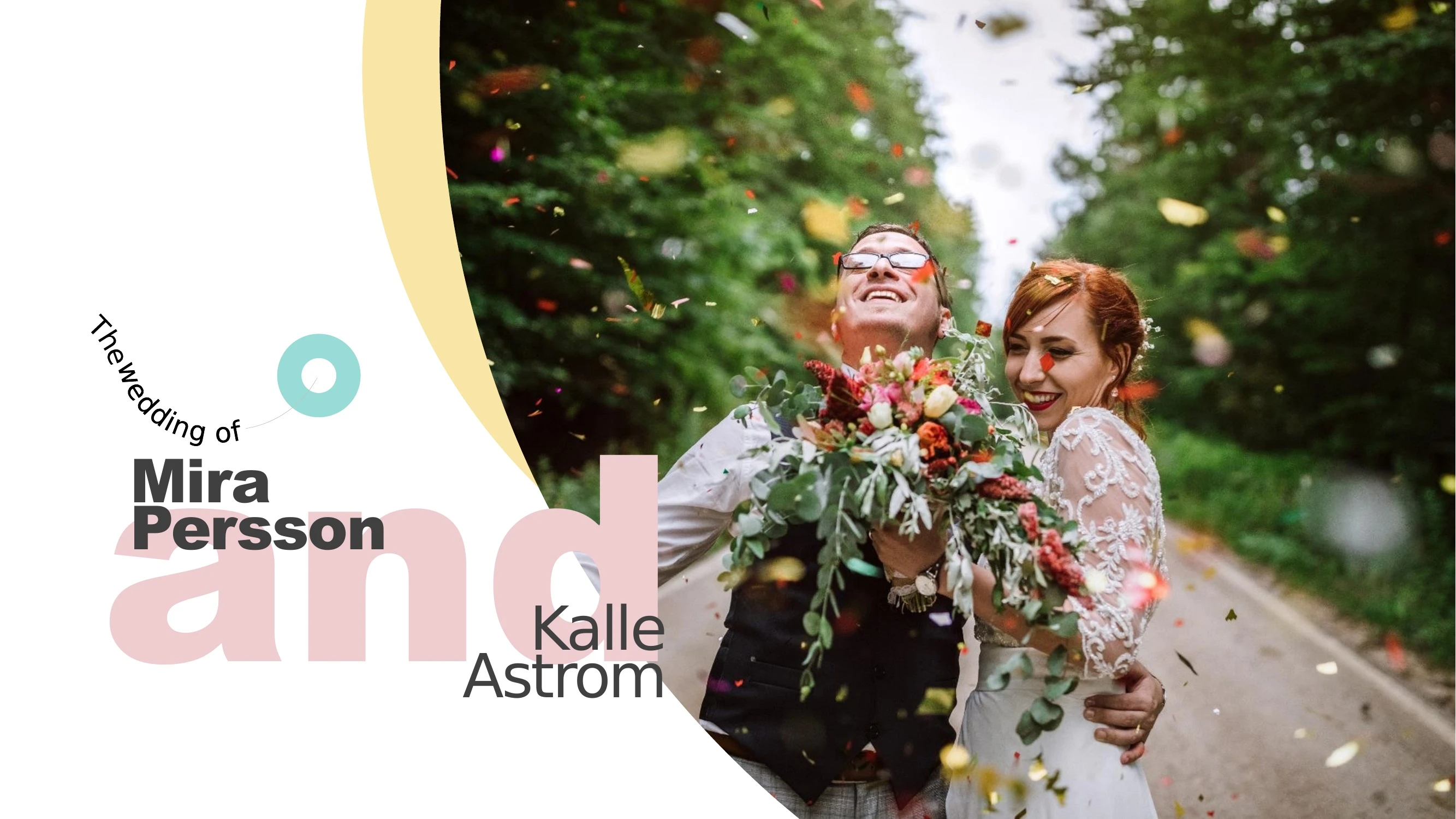 Preview of The Wedding of Mira Persson and Kalle Astrom - Slide 1