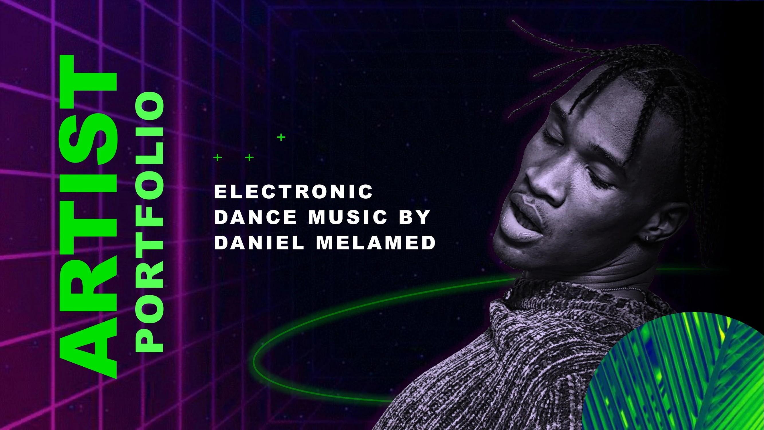 Preview of Electronic Dance Music Artist Daniel Melamed's Portfolio - Slide 1