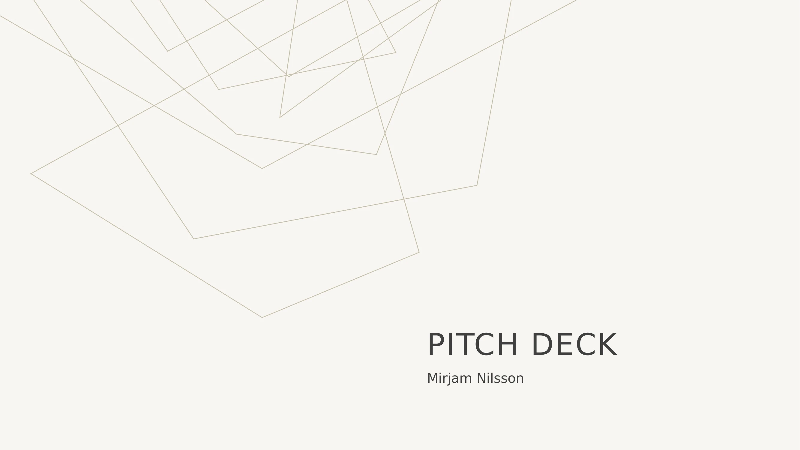 Preview of Contoso Product Pitch Deck - Slide 1