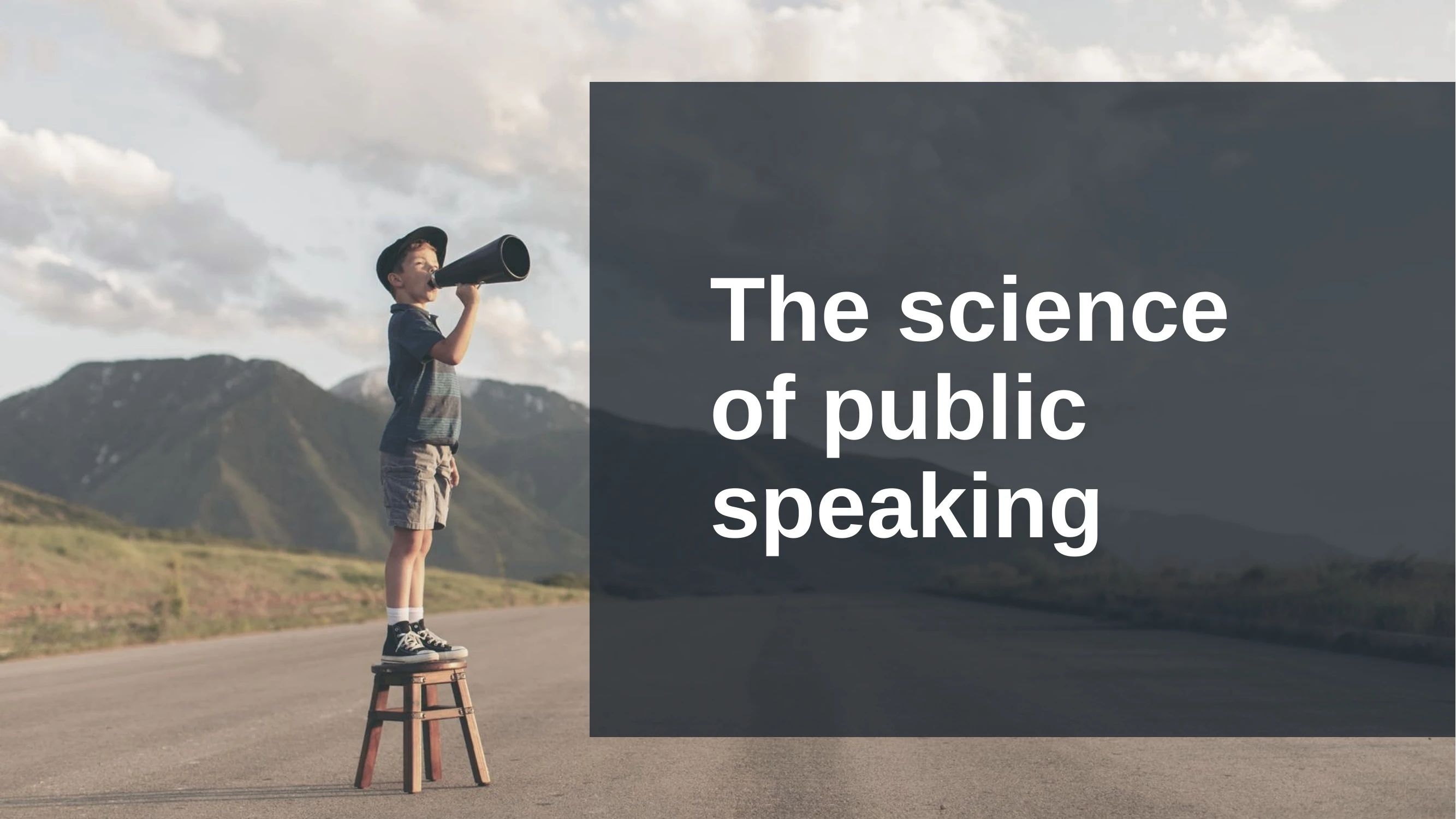 Preview of The Science of Public Speaking: Mastering Effective Communication - Slide 1