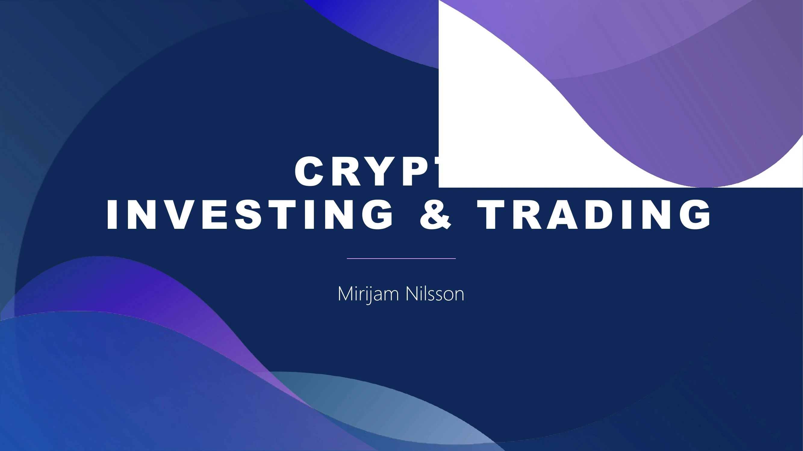 Preview of Crypto Investing and Trading with Krypto Logics - Slide 1