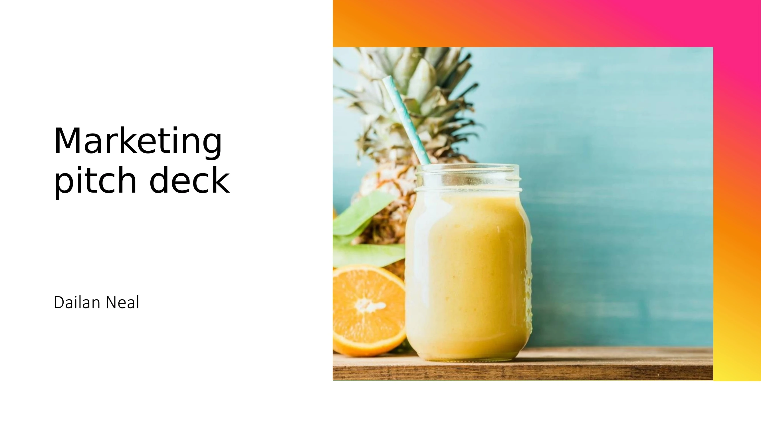 Preview of Adatum Corporation Marketing Pitch Deck - Slide 1