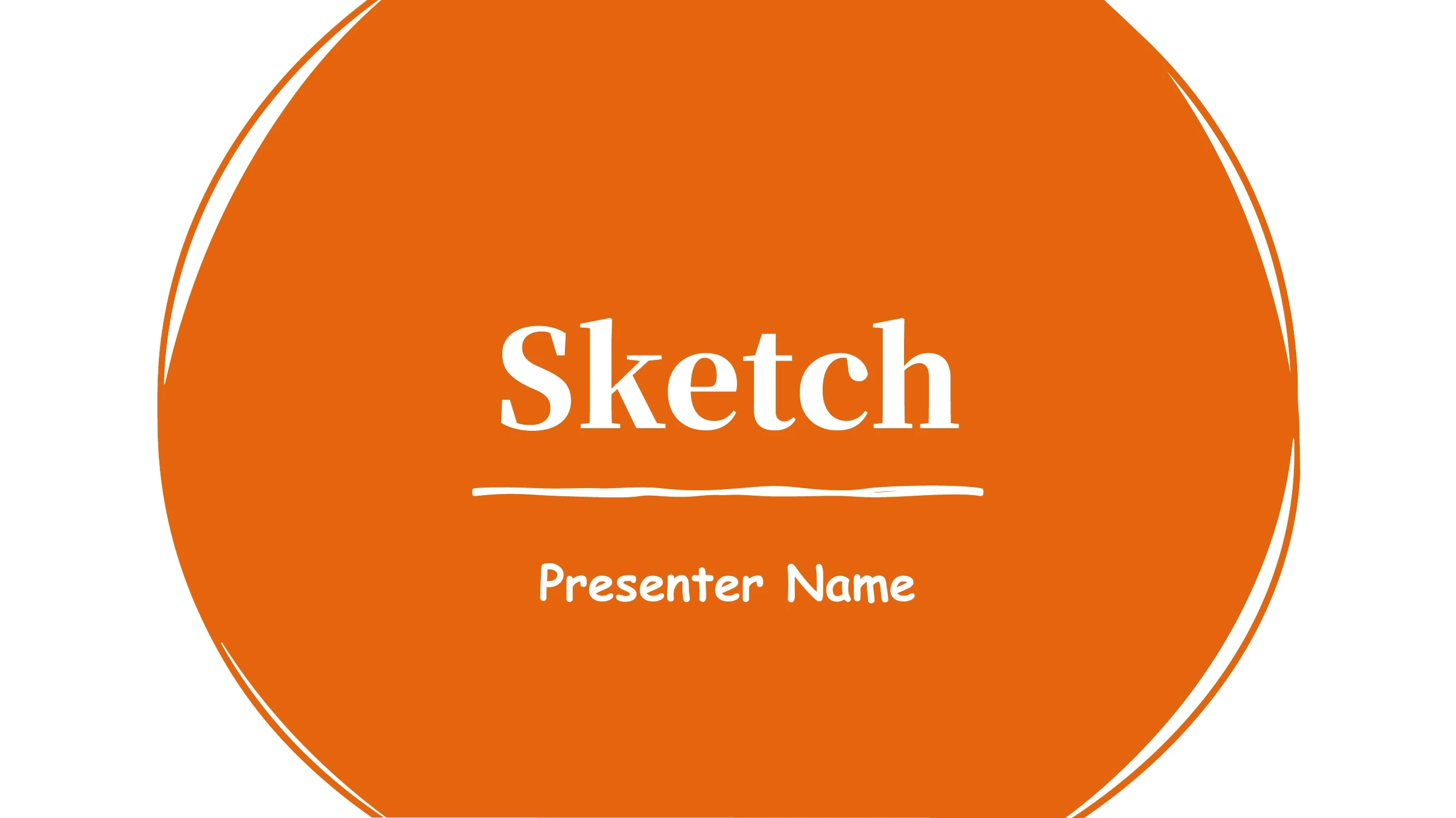Preview of Sketch Presentation with PowerPoint Features - Slide 1