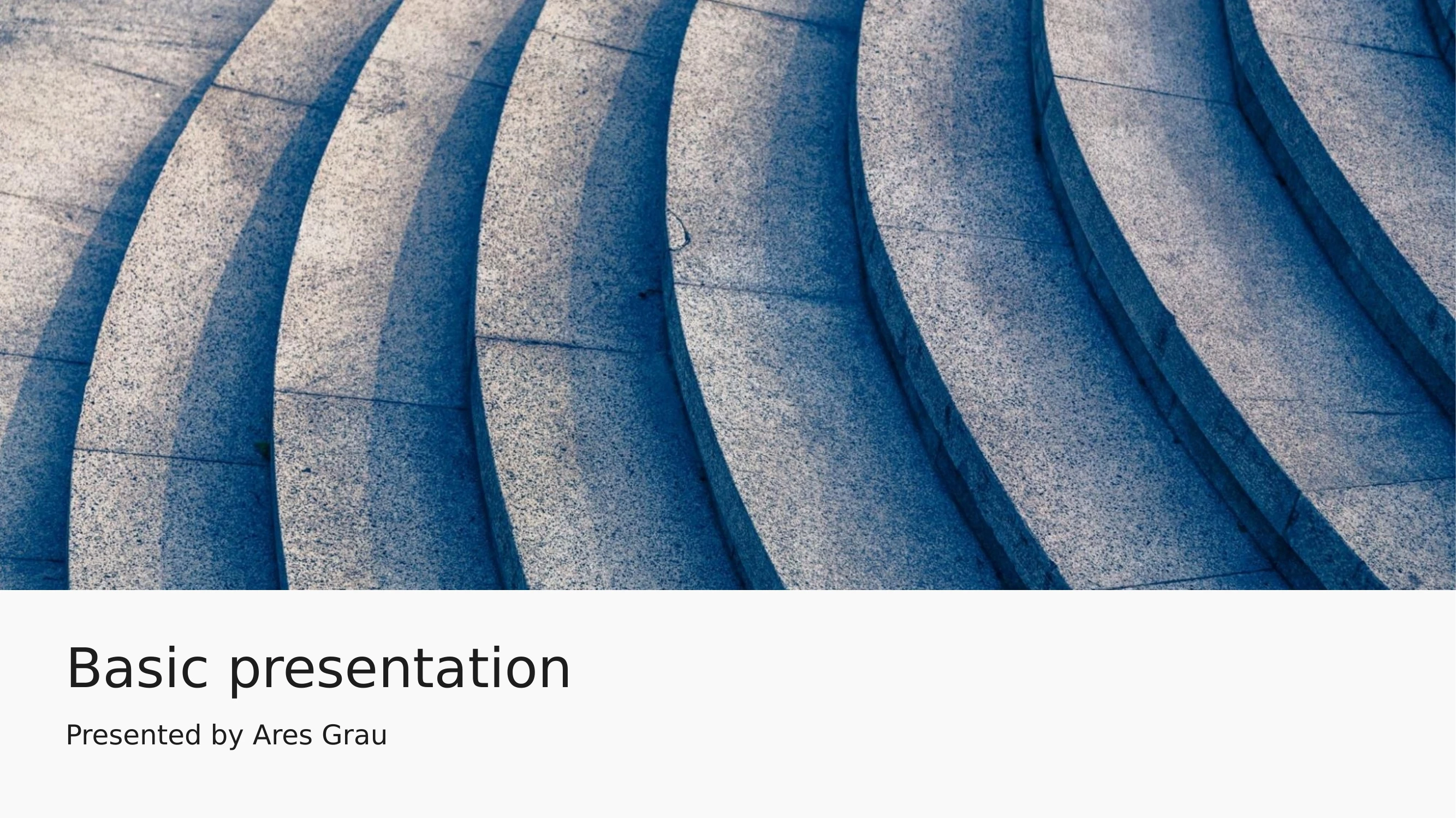 Preview of Basic Presentation: Tips for Success - Slide 1