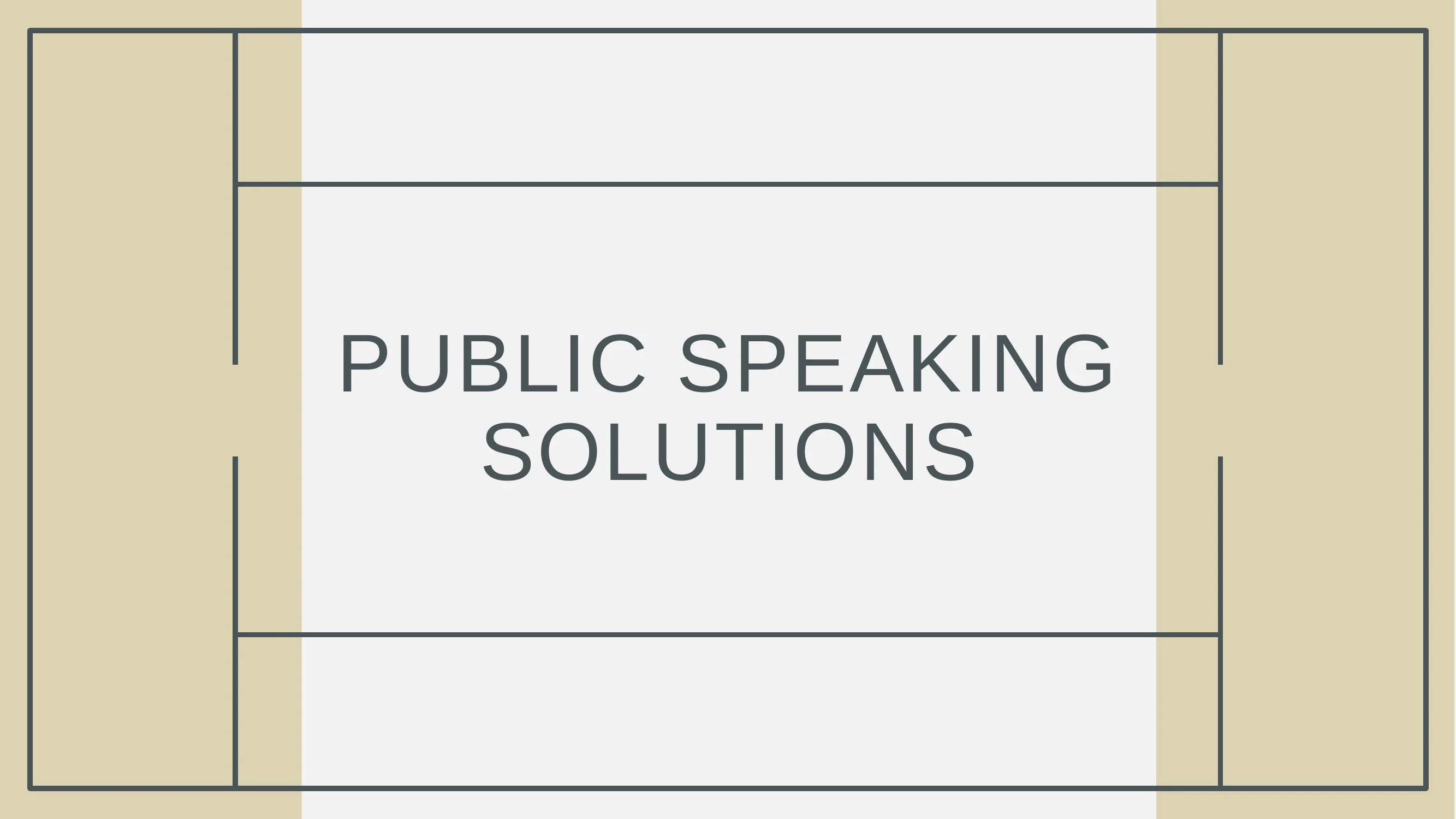 Preview of Public Speaking Solutions: Building Confidence and Engaging Audiences - Slide 1