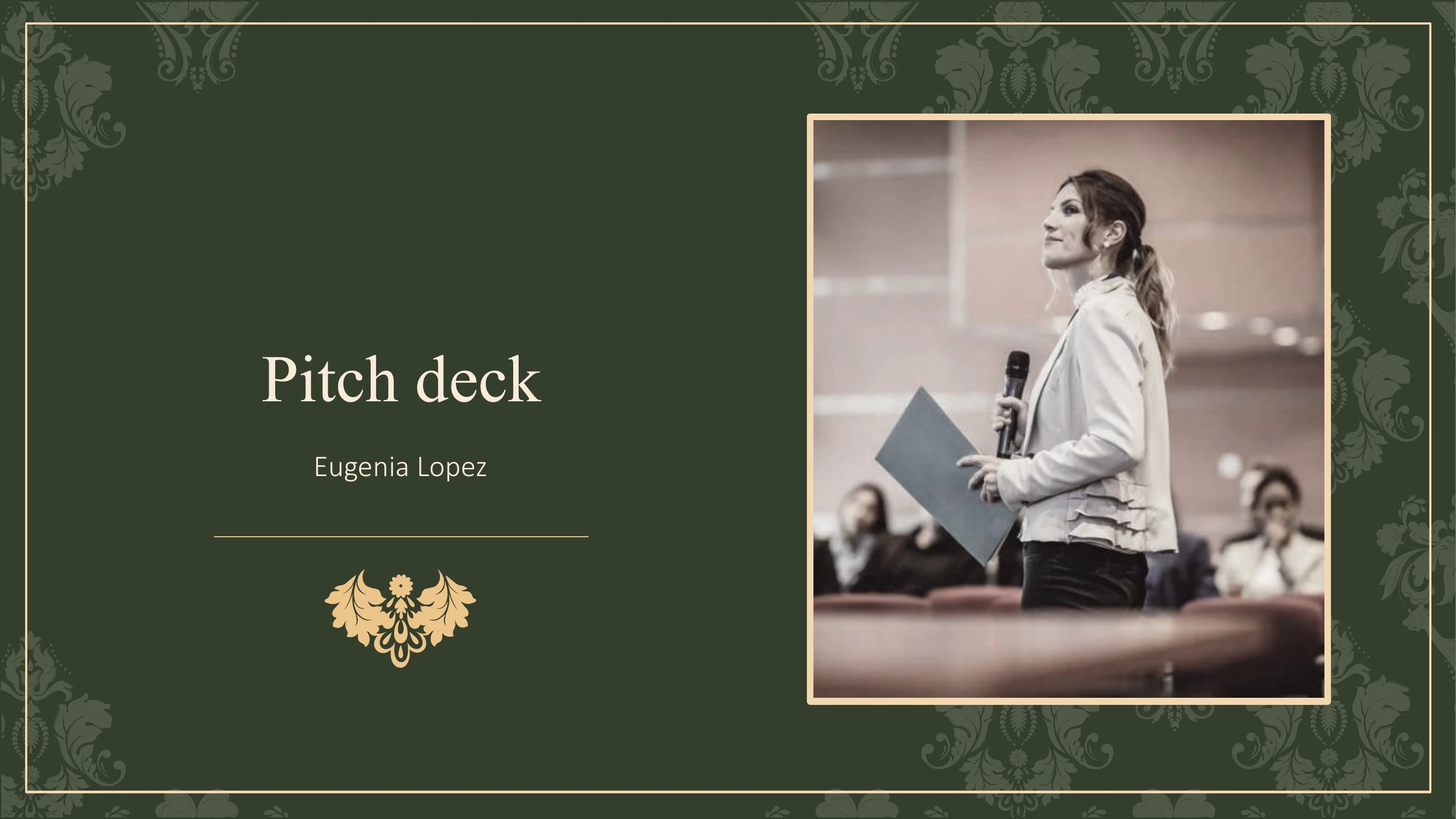 Preview of Adatum Corporation's Product Pitch Deck - Slide 1