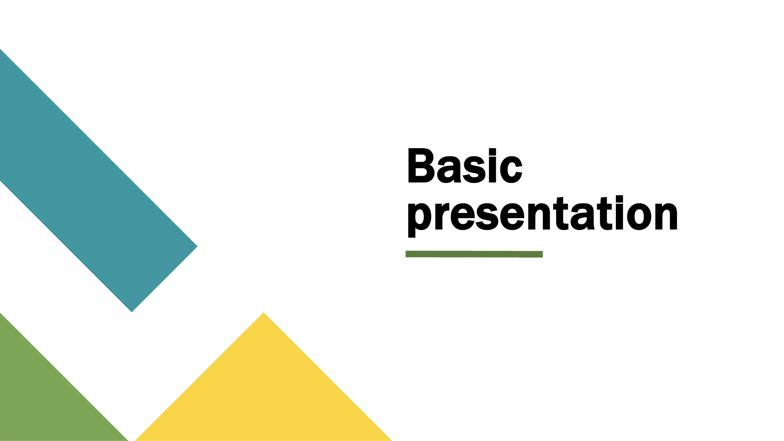 Preview of Basic Presentation: Building Confidence and Engaging the Audience - Slide 1