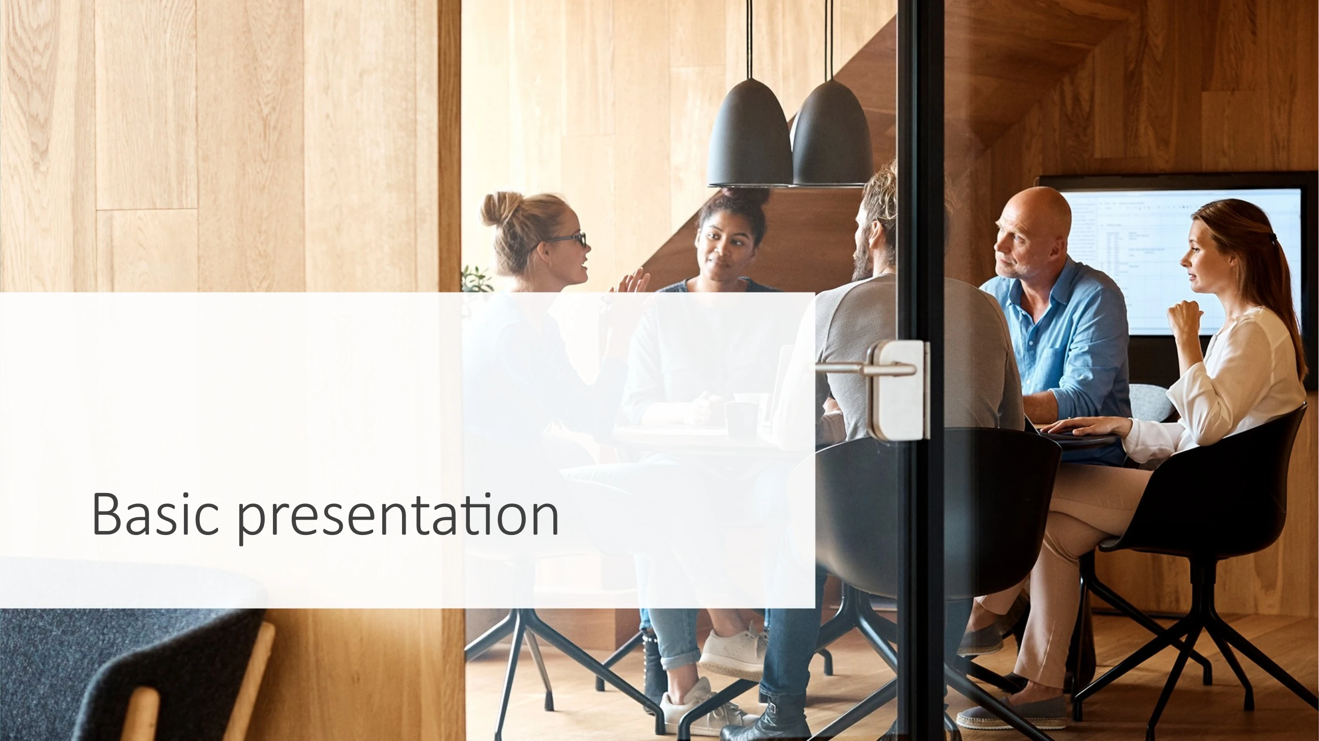 Preview of Basic Presentation: Building Confidence and Engaging the Audience - Slide 1