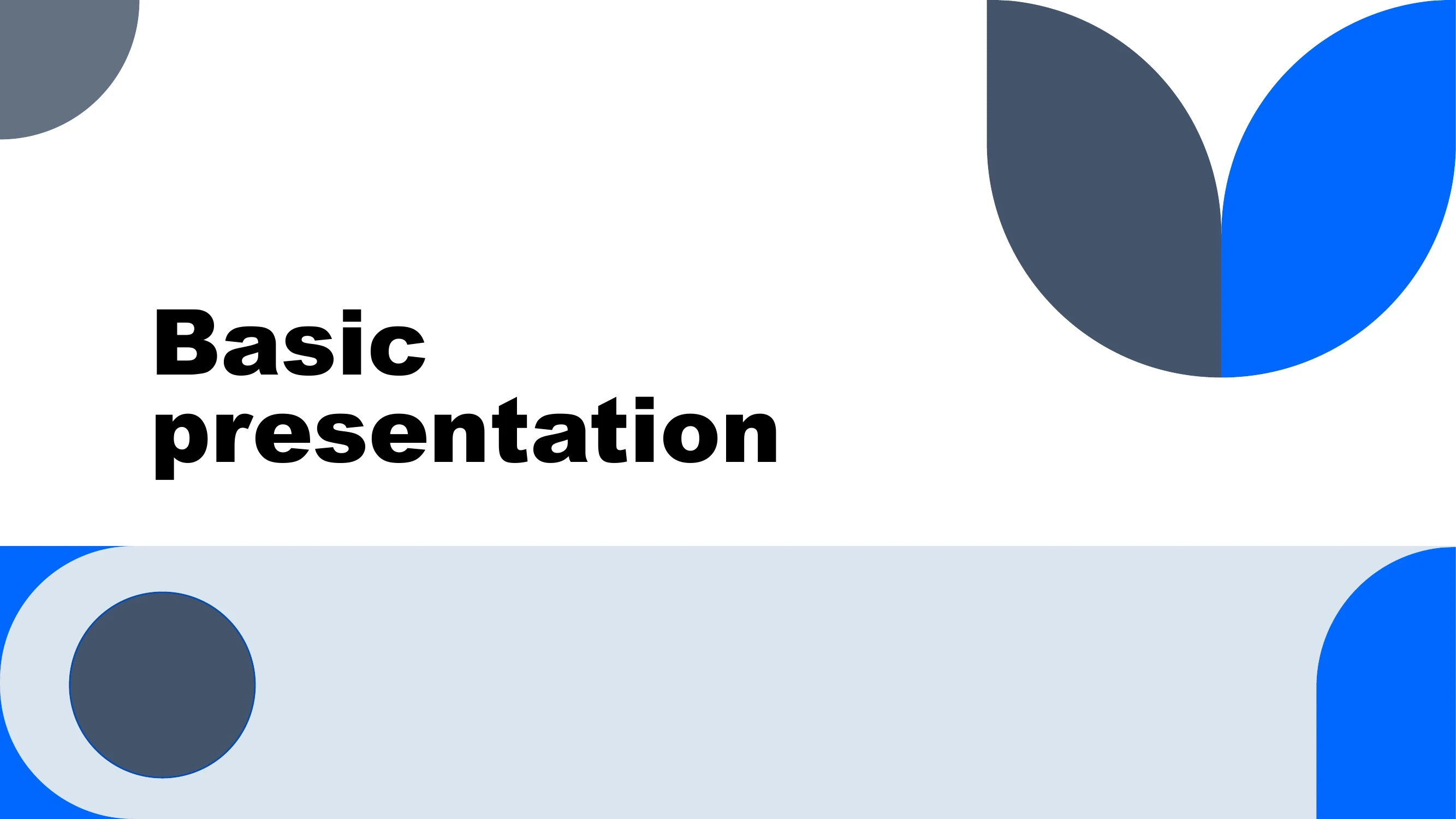 Preview of Basic Presentation: Building Confidence and Engaging the Audience - Slide 1