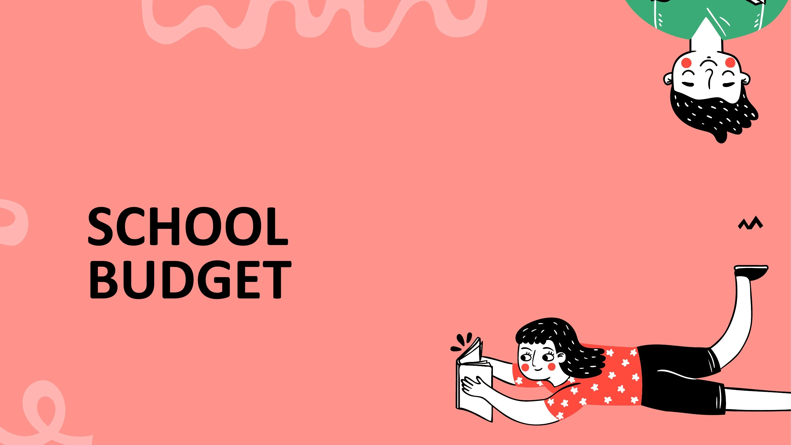 Preview of Back To School Budget Presentation - Slide 1